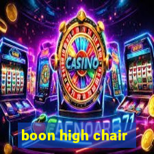 boon high chair