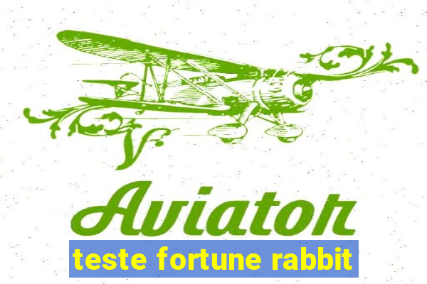 teste fortune rabbit