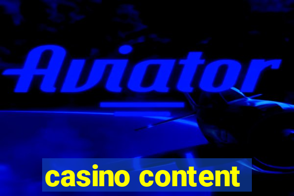 casino content