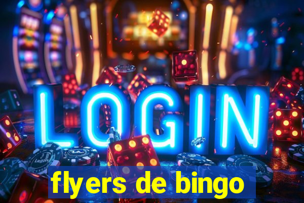 flyers de bingo