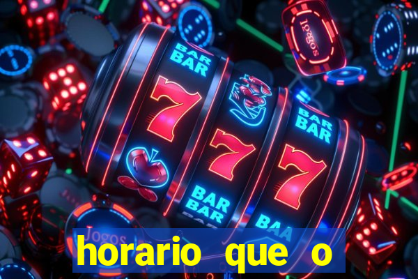 horario que o dragon fortune paga