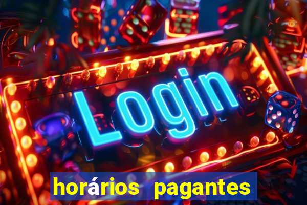 horários pagantes slots pg