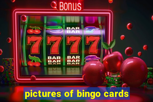 pictures of bingo cards