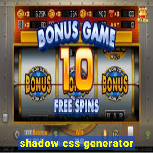 shadow css generator