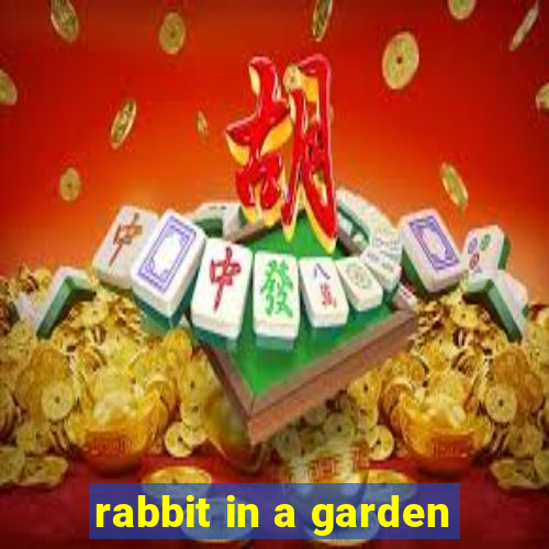 rabbit in a garden