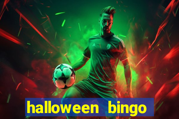 halloween bingo cards with numbers