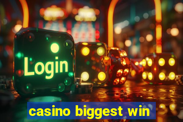 casino biggest win