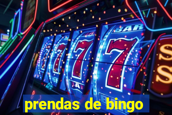 prendas de bingo