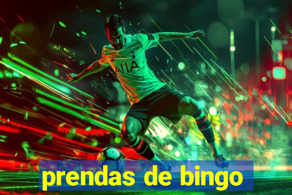 prendas de bingo