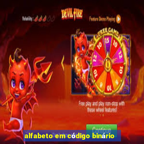 alfabeto em código binário