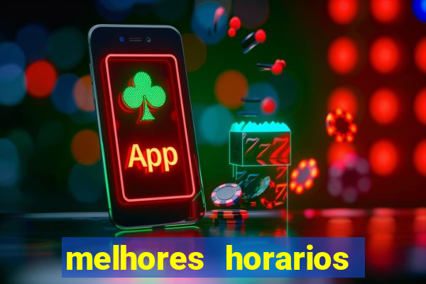 melhores horarios fortune rabbit