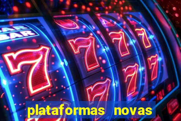 plataformas novas com bonus de cadastro