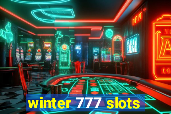 winter 777 slots