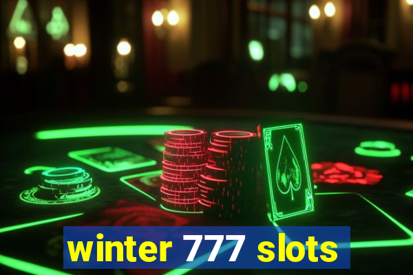 winter 777 slots