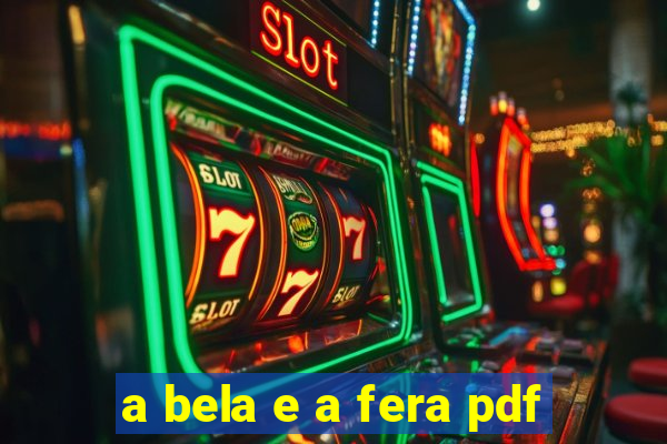 a bela e a fera pdf