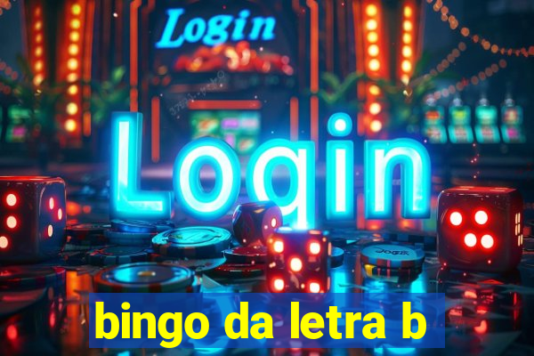 bingo da letra b