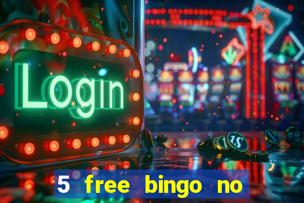 5 free bingo no deposit required