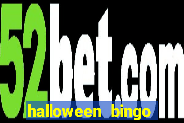 halloween bingo card maker