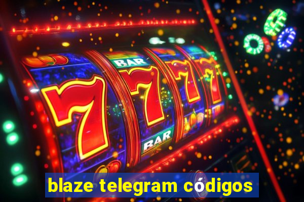 blaze telegram códigos