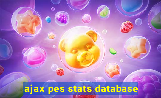 ajax pes stats database