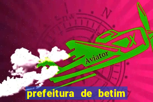 prefeitura de betim - contracheque online