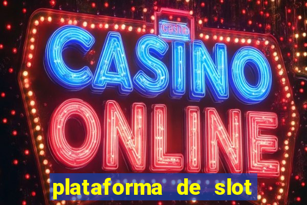 plataforma de slot pagando no cadastro