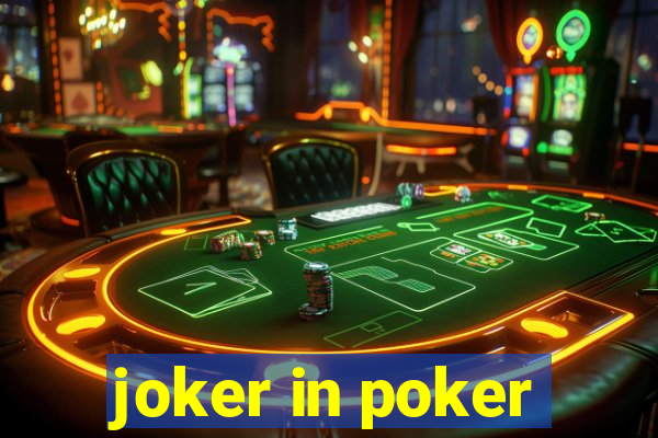 joker in poker