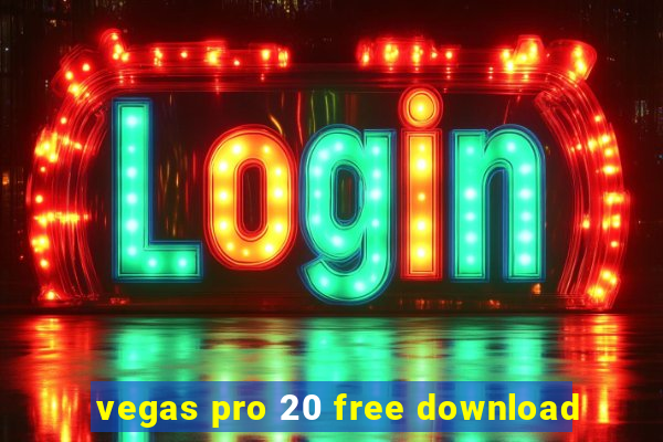 vegas pro 20 free download