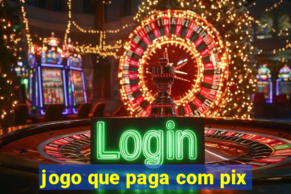 jogo que paga com pix