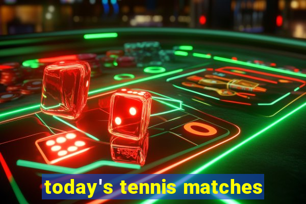 today's tennis matches