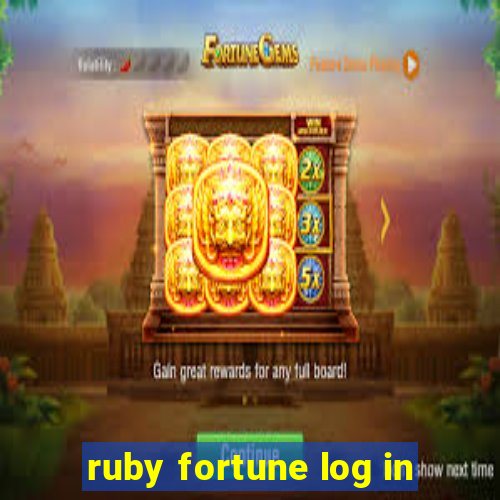 ruby fortune log in