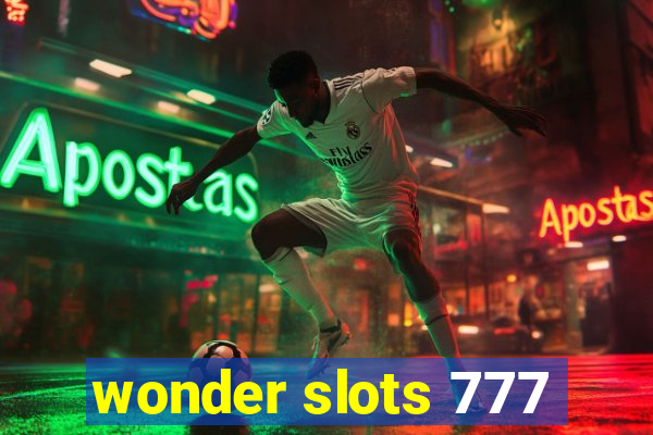 wonder slots 777