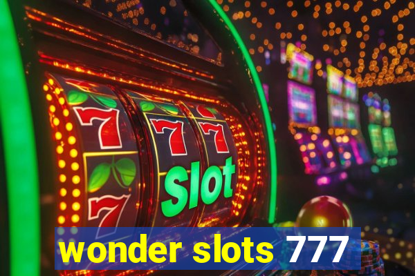 wonder slots 777