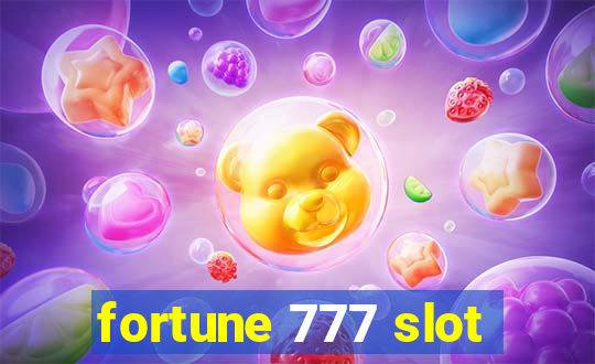 fortune 777 slot